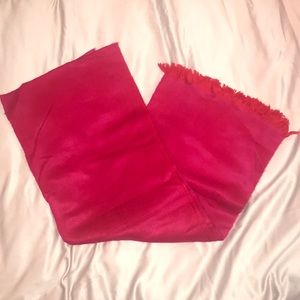 New Warm Peruvian Alpaca Wool Shawl / Wrap in pink